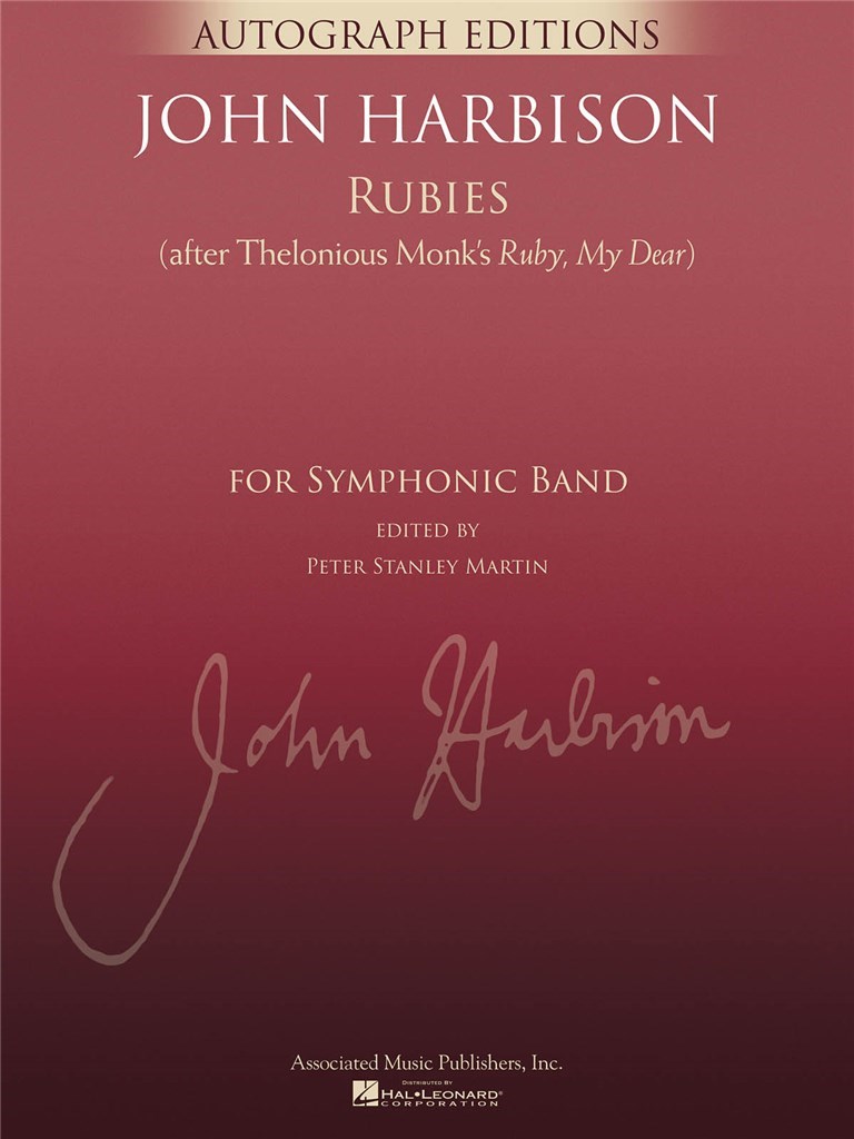 Rubies (After Thelonious Monk's Ruby, My Dear)