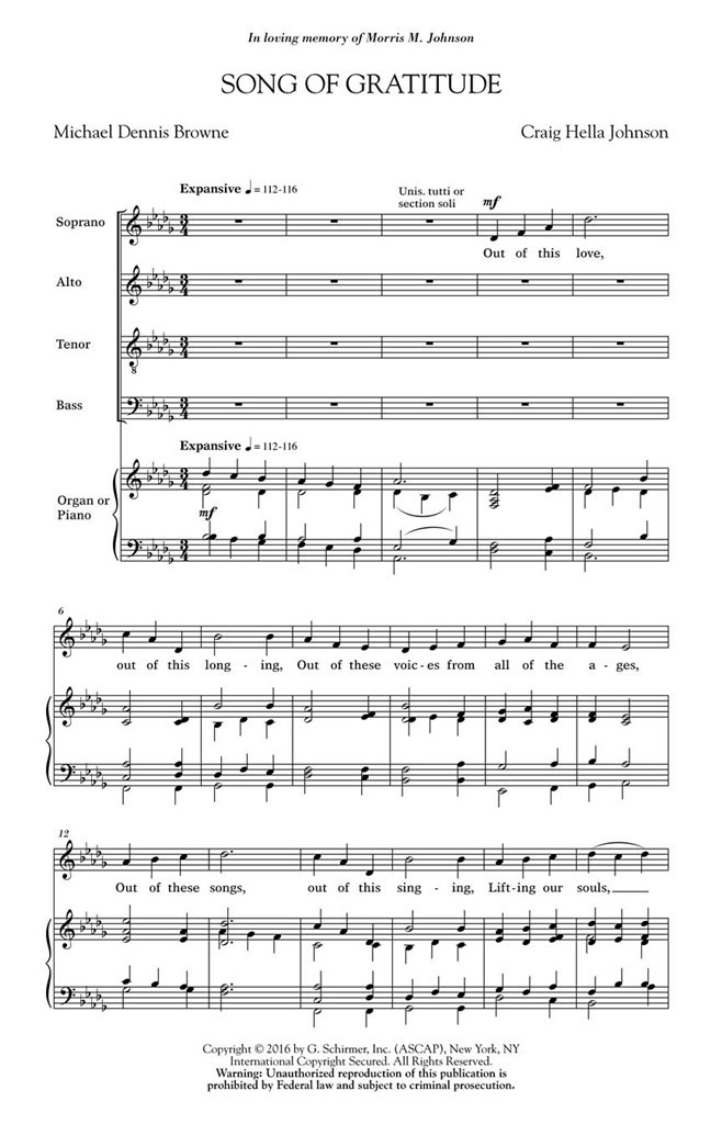 Song of Gratitude
