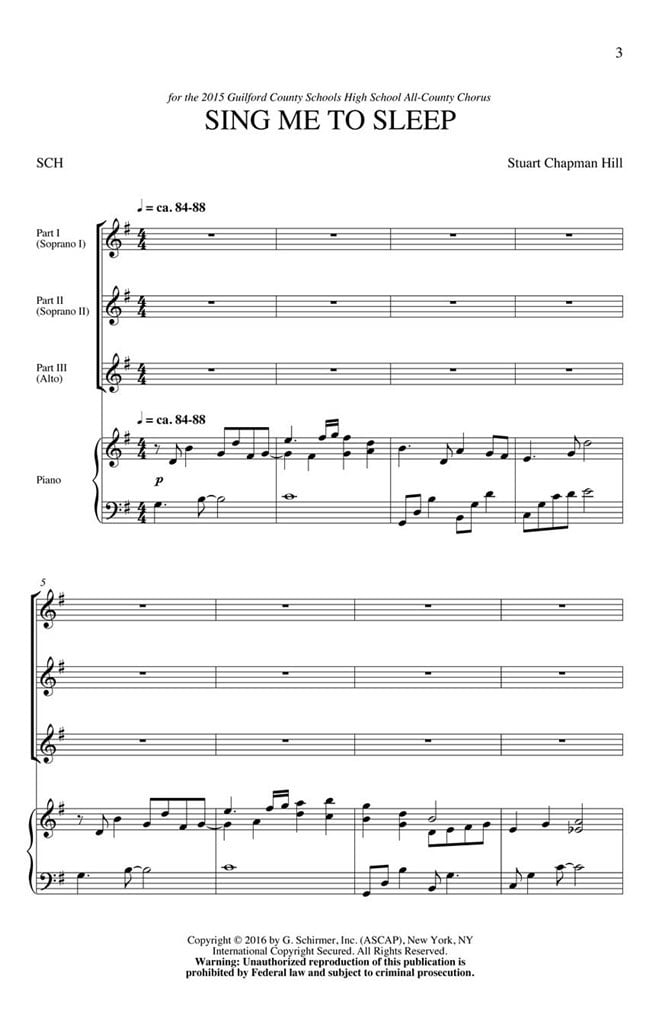 Sing Me to Sleep