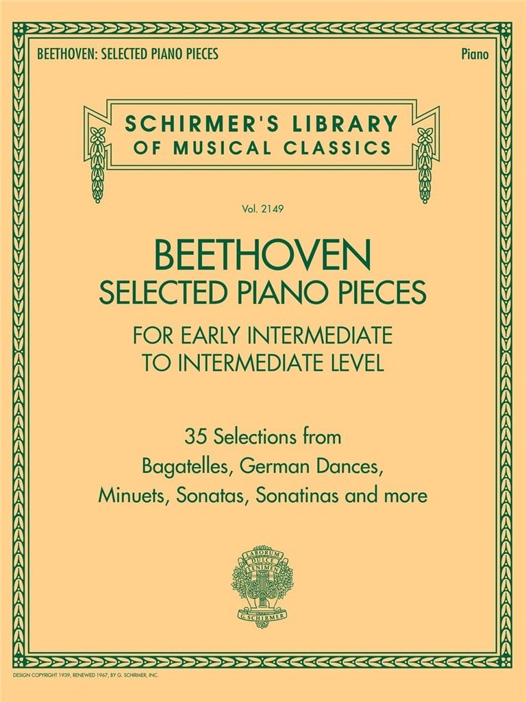 Selected Piano Pieces: Early Intermed to Intermed