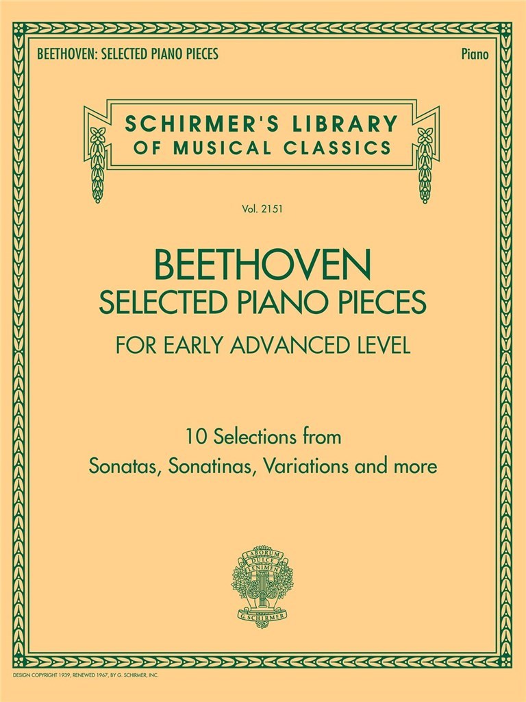 Selected Piano Pieces: Early Advanced