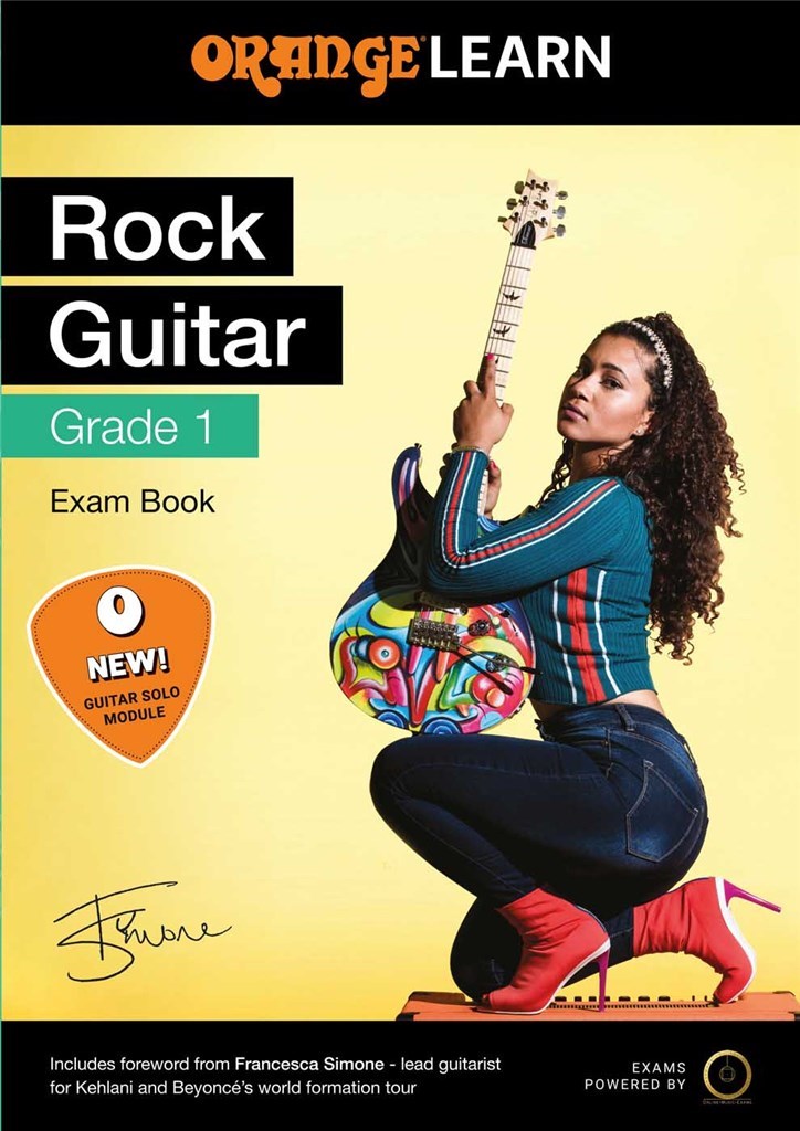 Orange Learn Guitar Grade 1