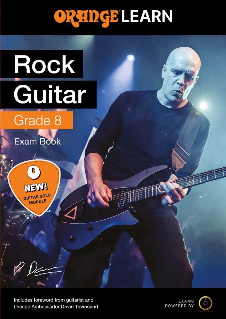 Orange Learn Guitar Grade 8
