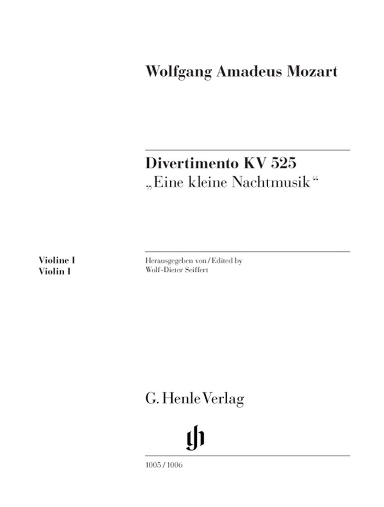 Divertimento KV 525 "Eine kleine Nachtmusik"