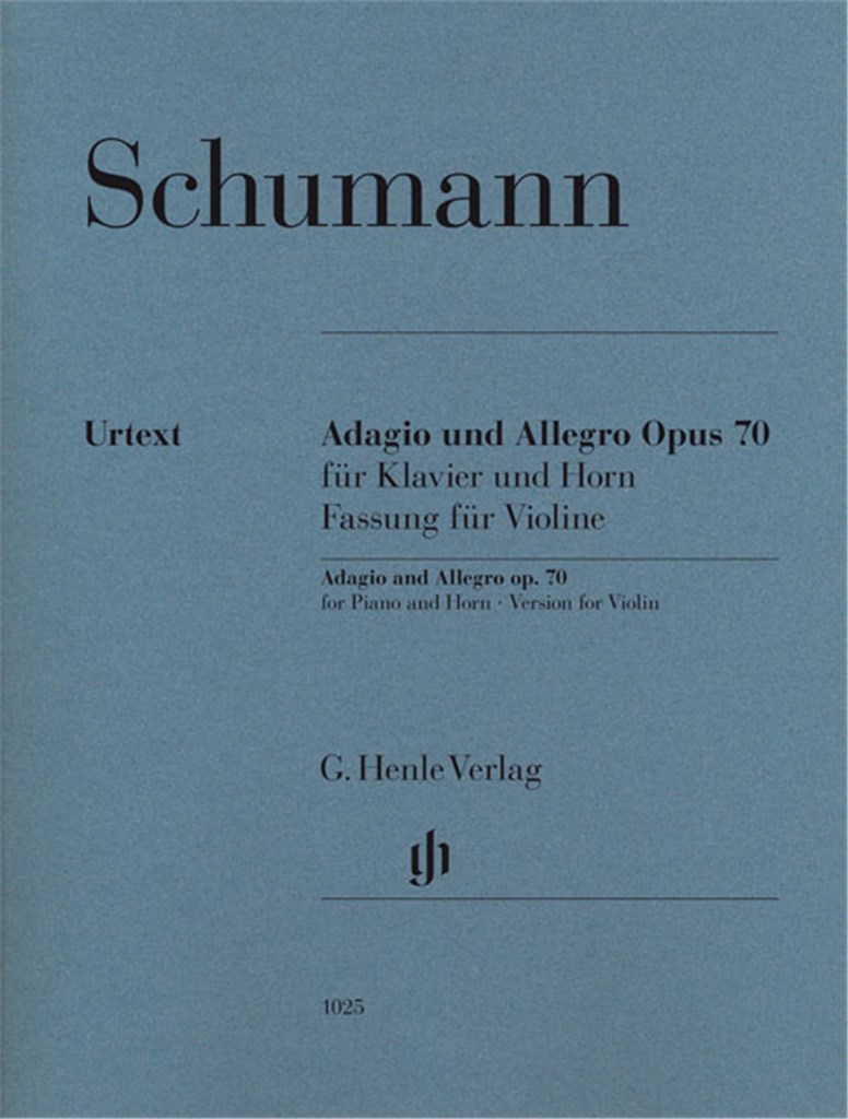Adagio und Allegro op. 70 für Klavier und Horn