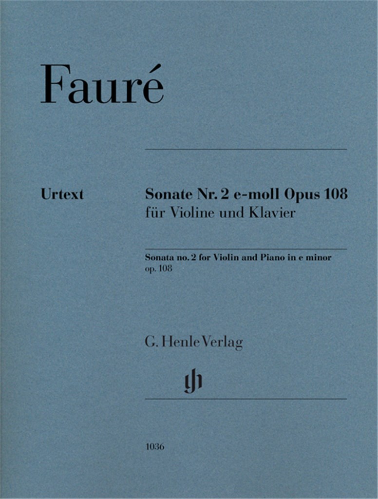 Violinsonate Nr. 2 e-moll op. 108
