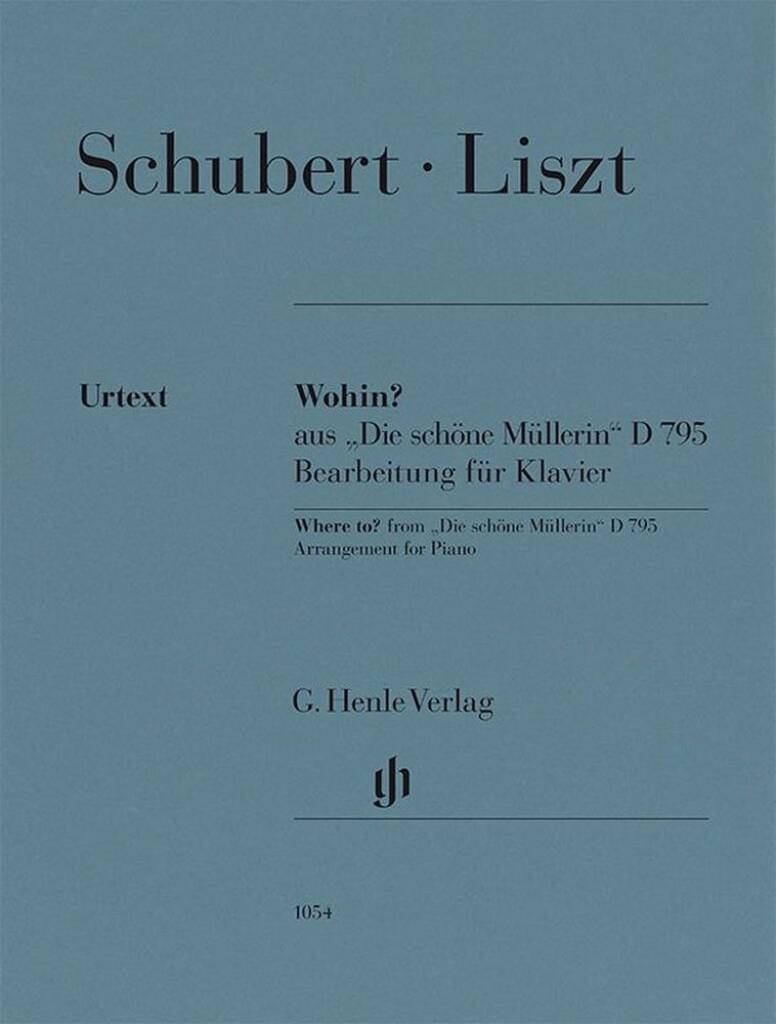 Wohin - From Die Schöne Müllerin D795