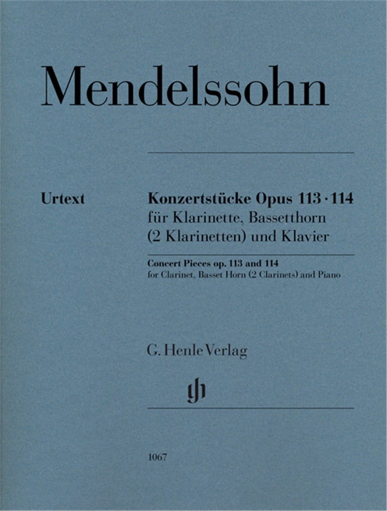Konzertstücke Opus 113 und 114