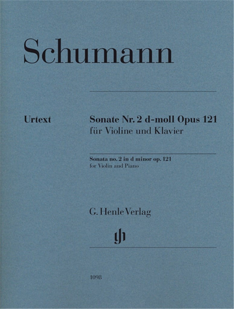 Sonate Nr.2 d-moll op.121 für Violine und Klavier
