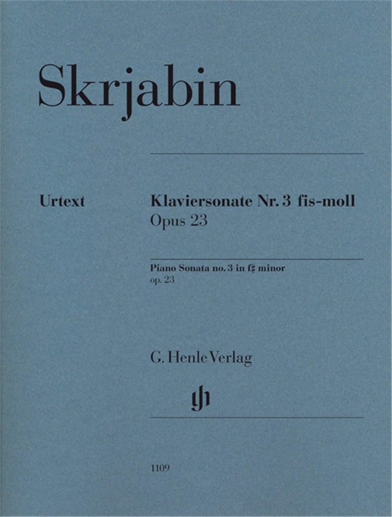 Klaviersonate Nr. 3 fis-moll Opus 23