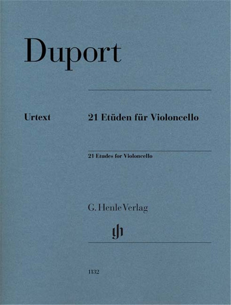 21 Etüden für Violoncello