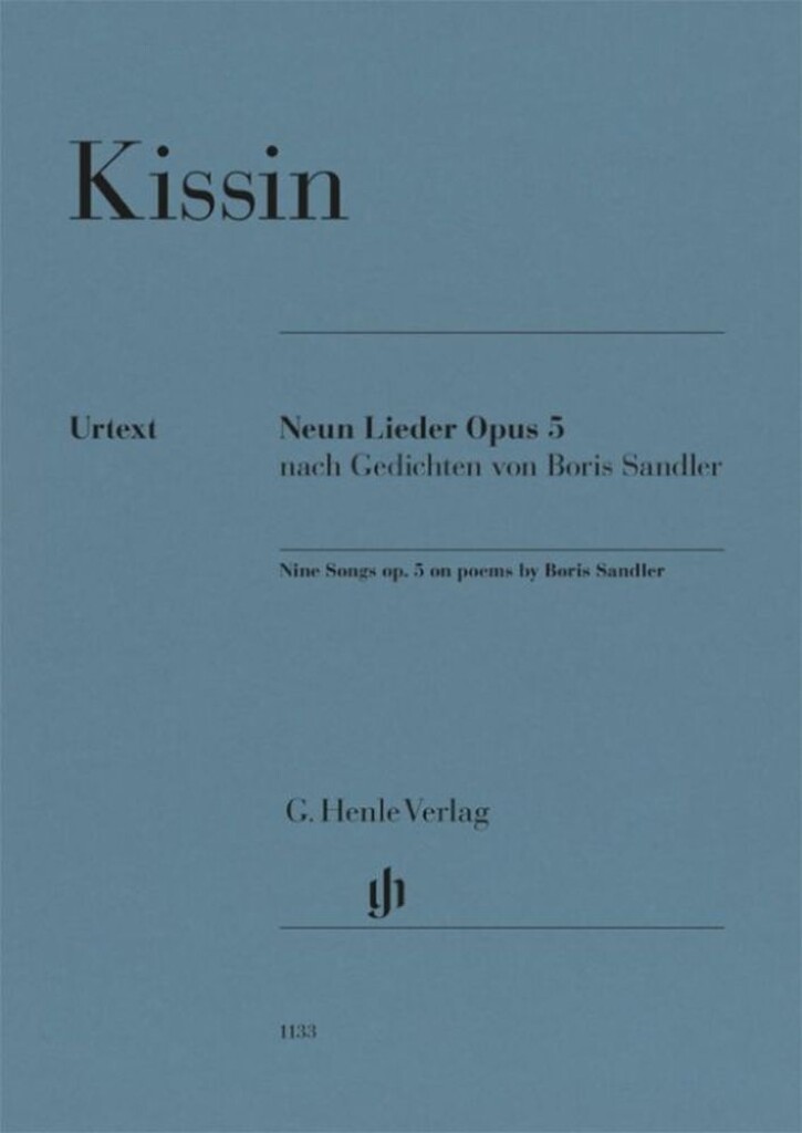 Nine Songs Opus 5