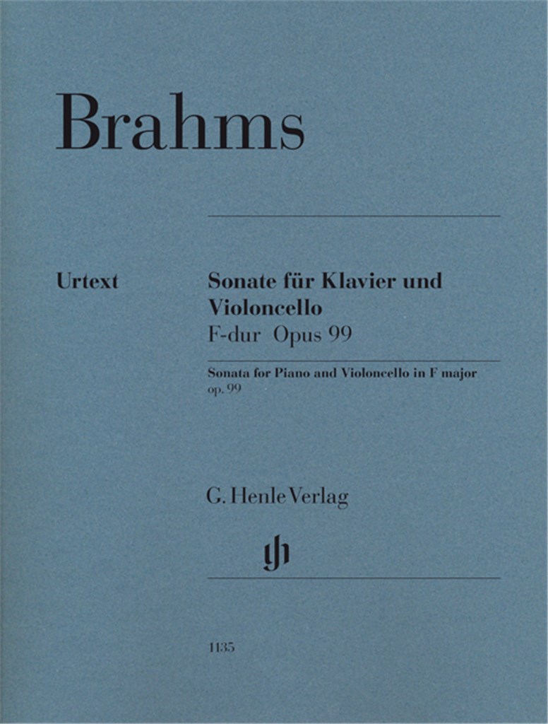 Sonate für Klavier und Violoncello F-dur Opus 99