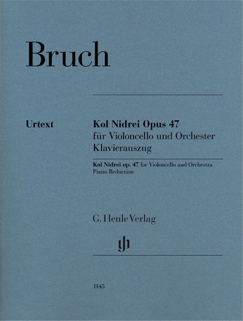Kol Nidrei Opus 47 for Violoncello and Orchestra