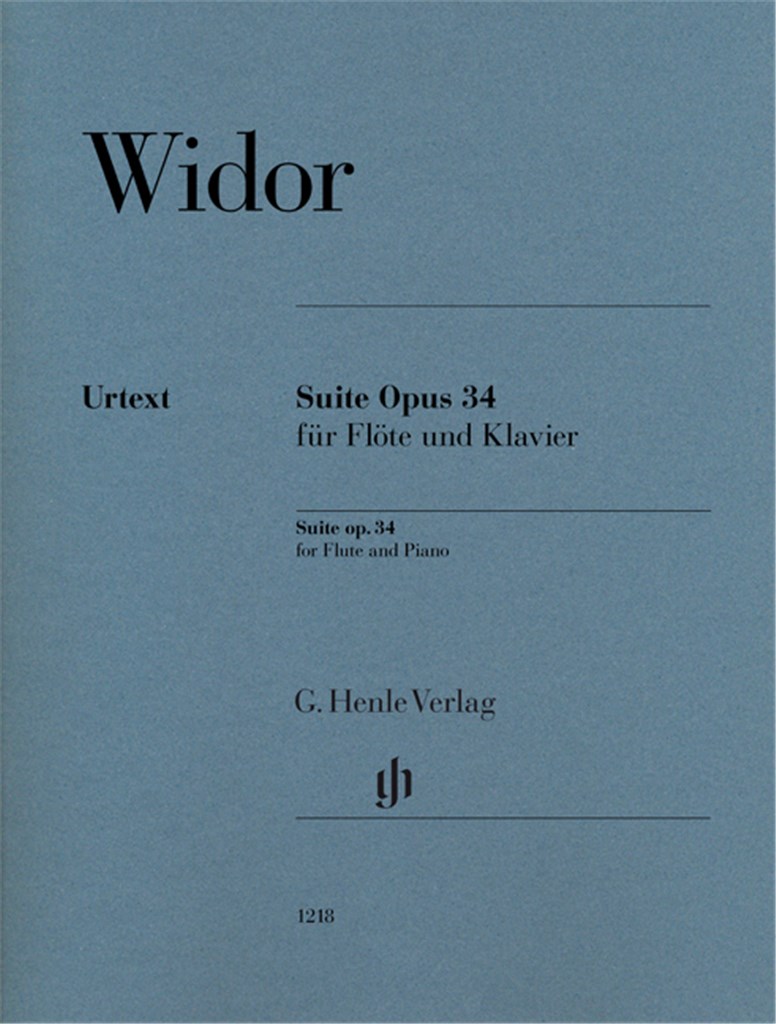 Suite Opus 34 für Flöte und Klavier