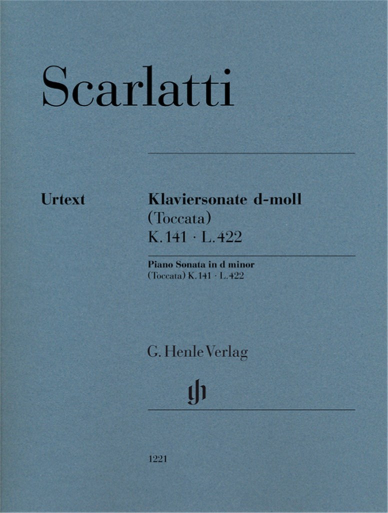 Klaviersonate d-moll (Toccata) K. 141, L. 422