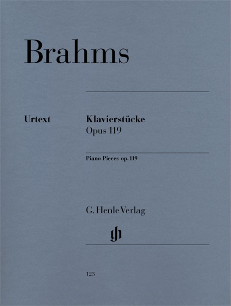 Klavierstücke op. 119,1-4