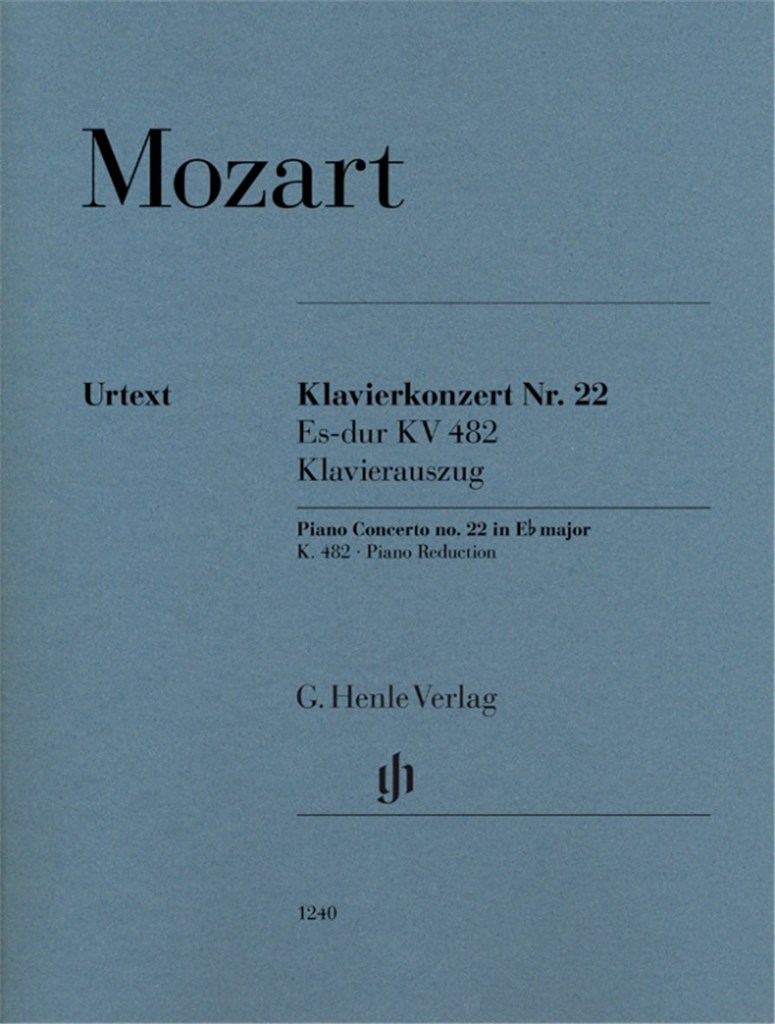 Piano Concerto no. 22 in E flat major KV 482