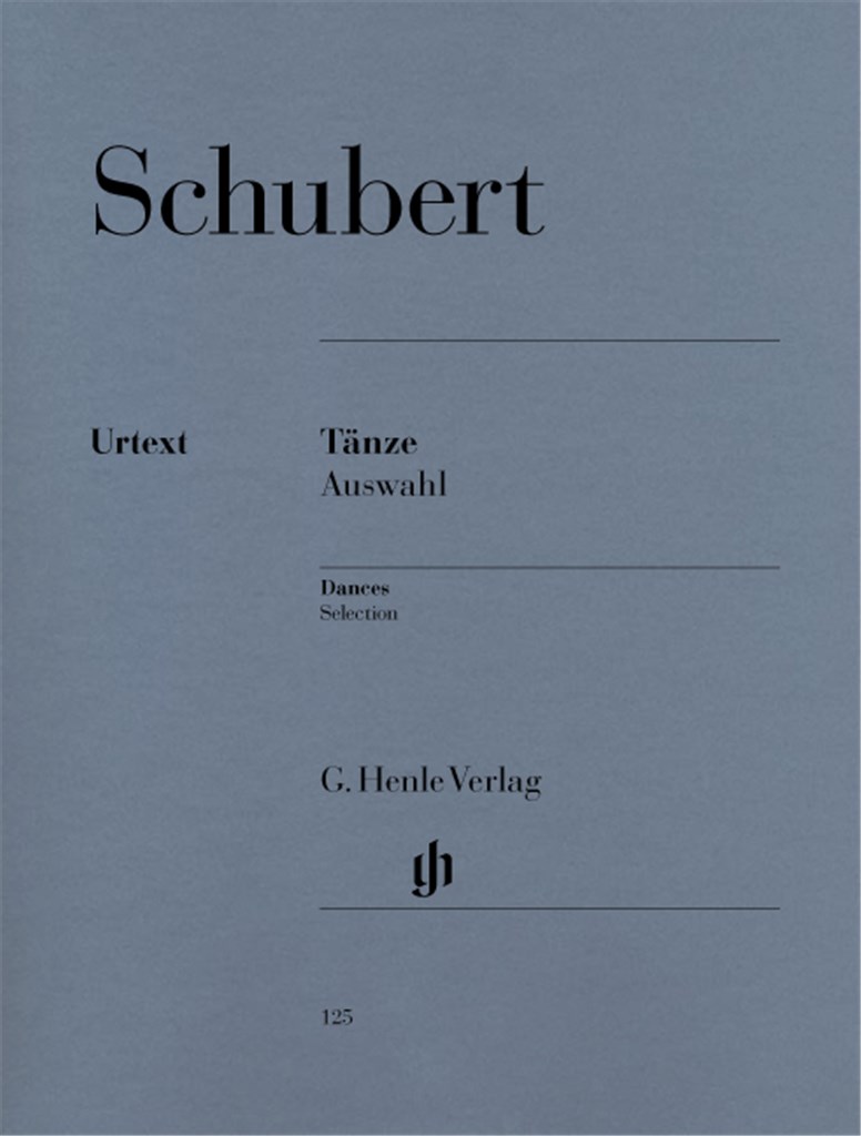 Tänze, Auswahl