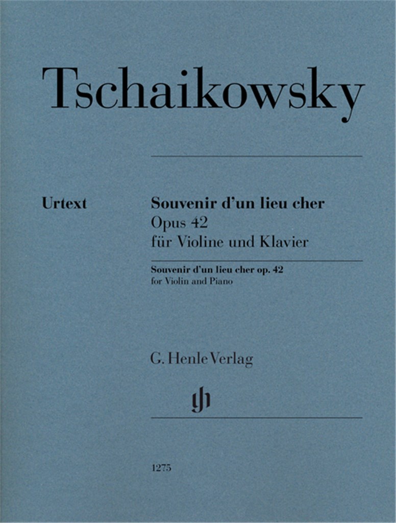 Souvenir d?un lieu cher op. 42