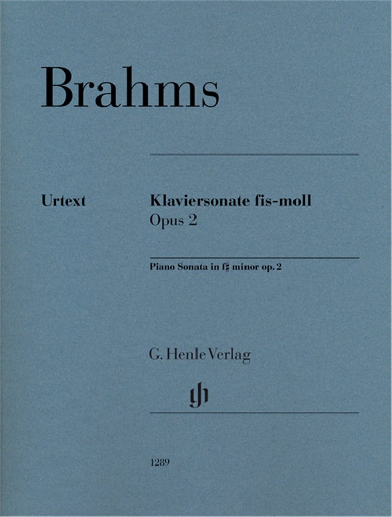 Piano Sonata in f sharp minor op. 2