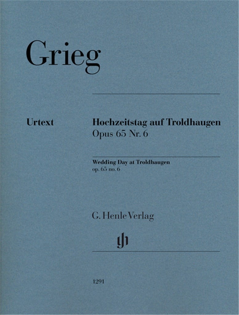 Wedding Day at Troldhaugen op. 65 no. 6