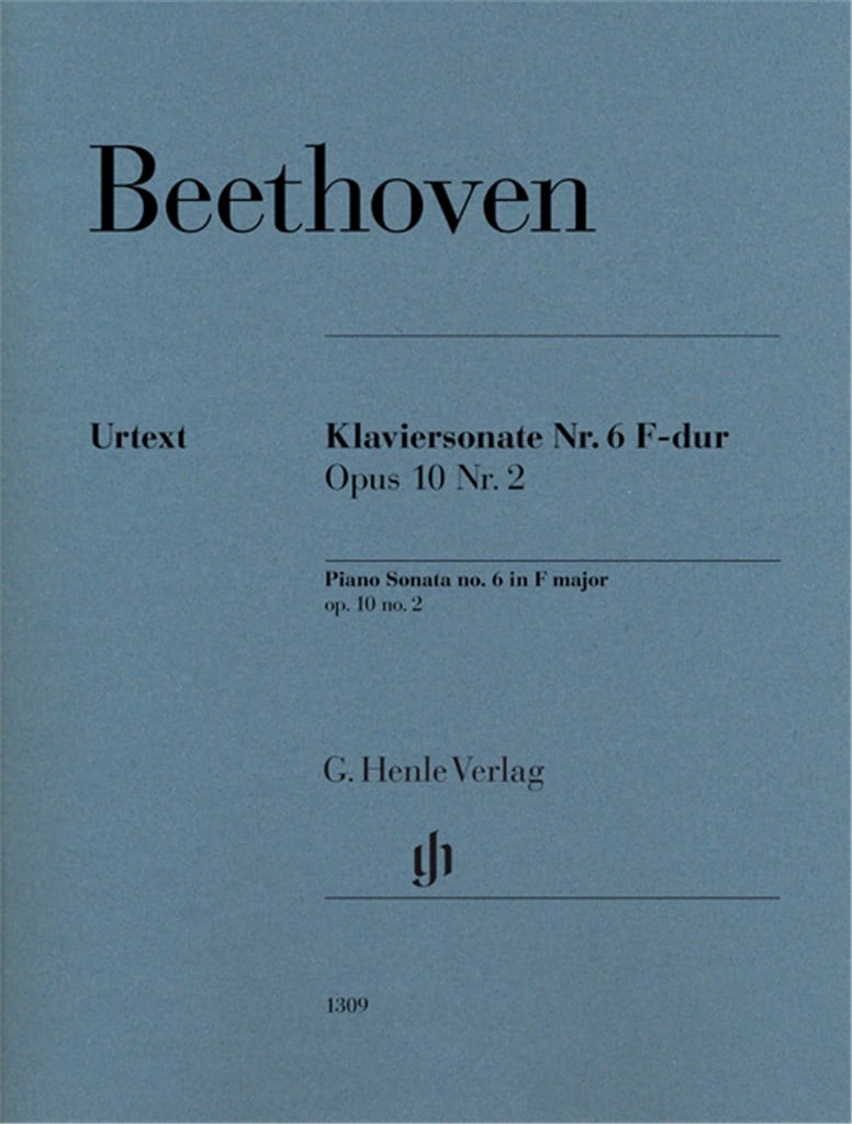 Piano Sonata no. 6 in F major op. 10,2