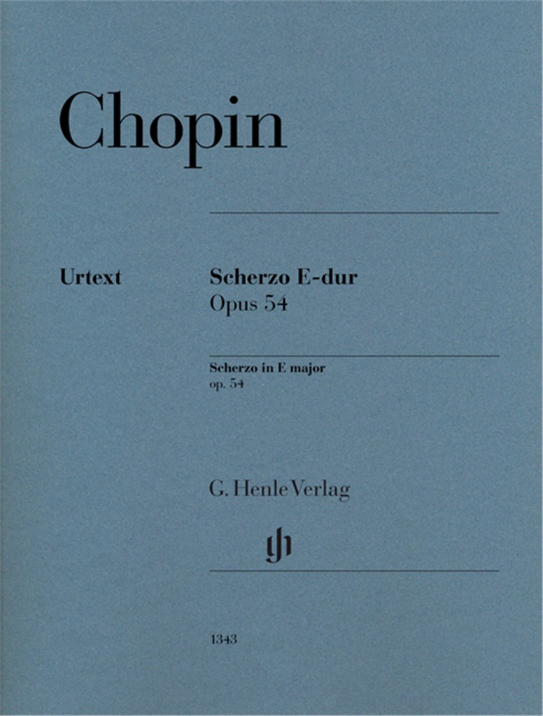 Scherzo in E major op. 54