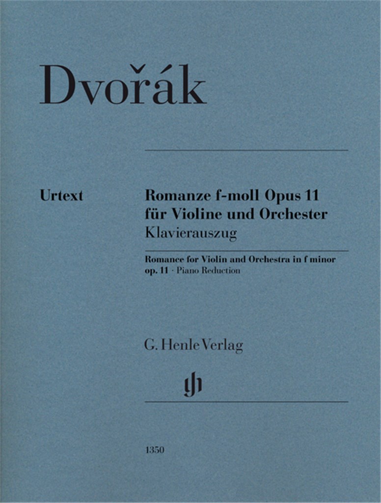 Romance in f minor op.11 for Violin and Orchestra