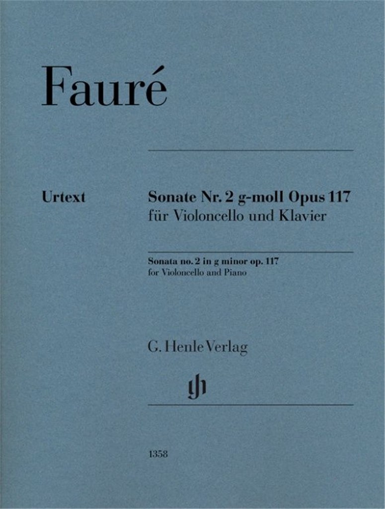 Sonata no. 2 in g minor op. 117