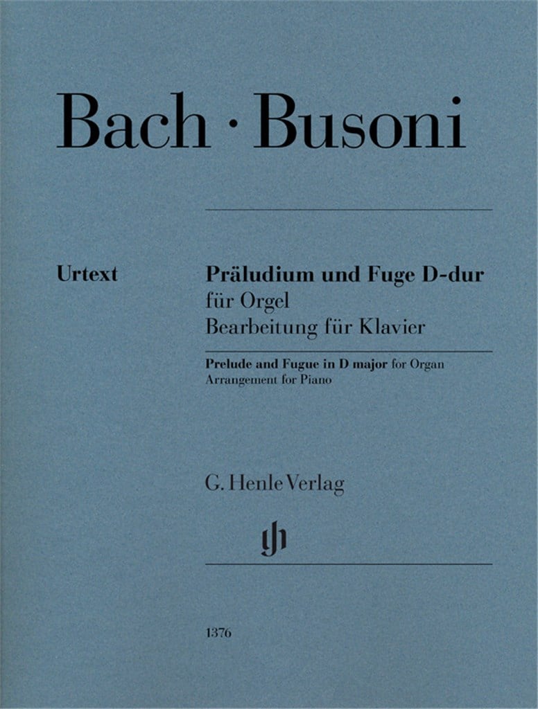 Prelude and Fugue in D major for Organ