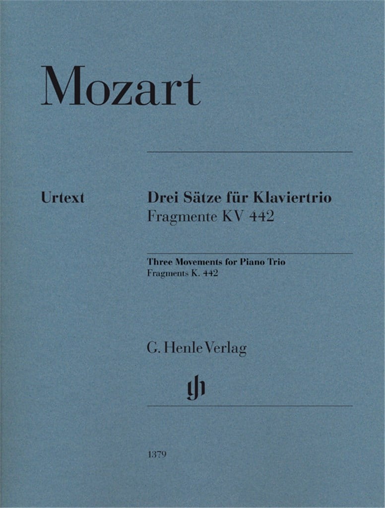 Three Movements For Piano Trio