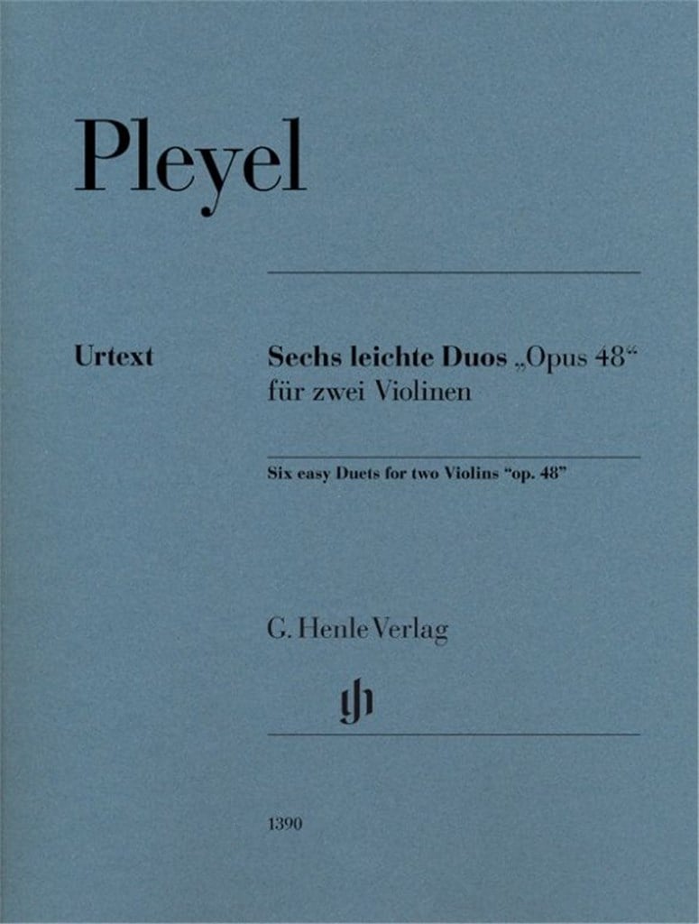 Six Duos (op. 48) for two Violins