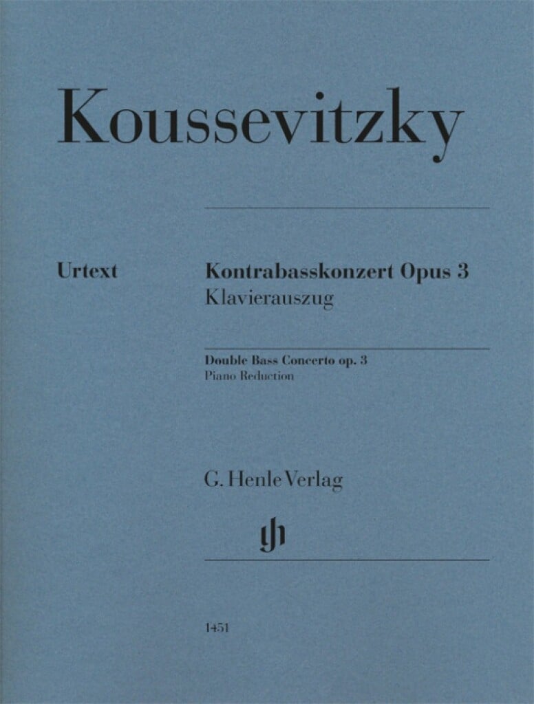 Double Bass Concerto op. 3