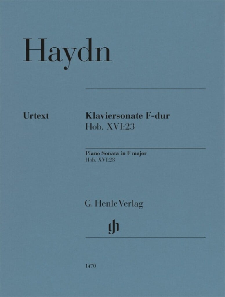 Klaviersonate F-dur Hob. XVI 23