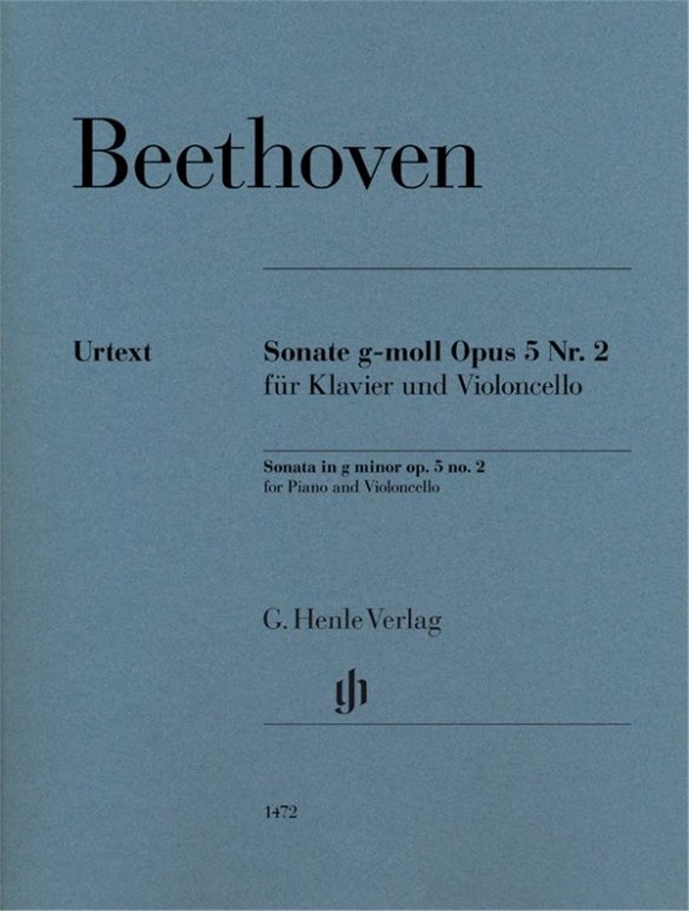Violoncello Sonata G Minor Op. 5 No. 2
