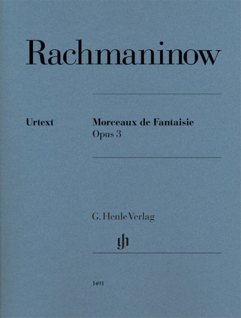 Morceaux de Fantaisie Opus 3