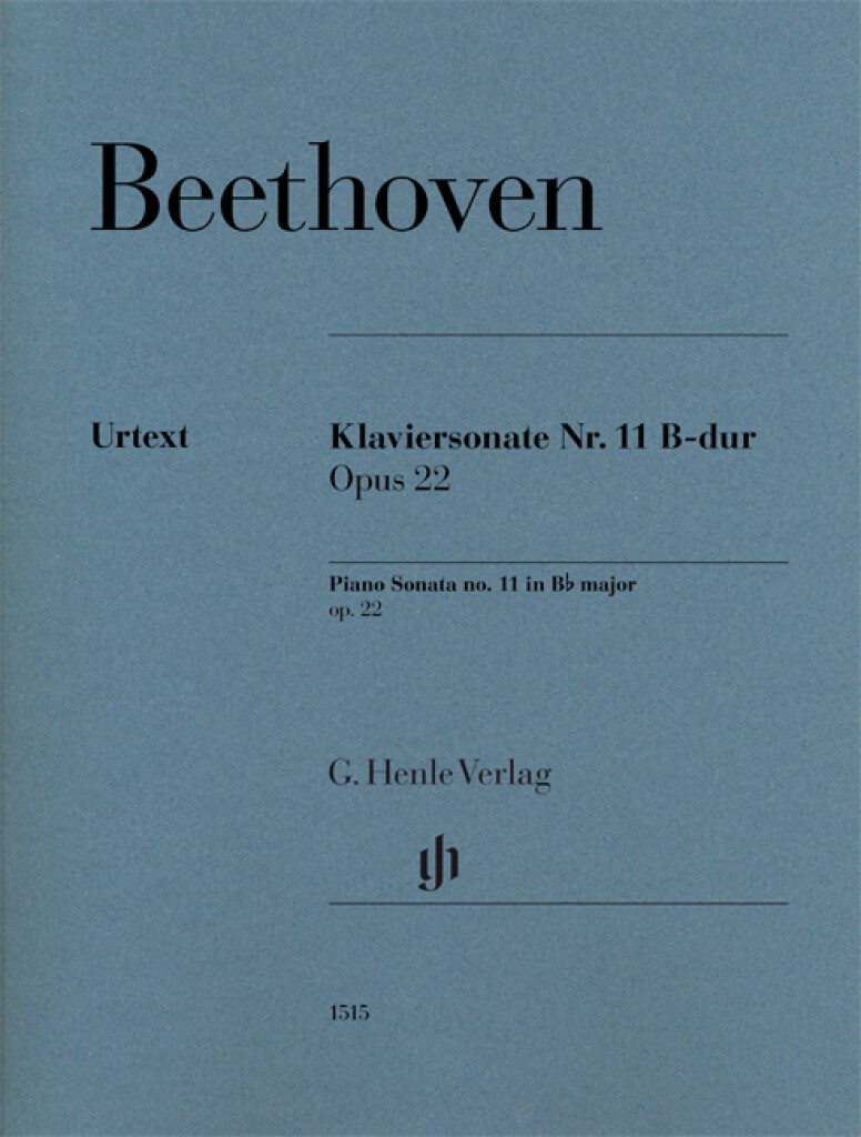 Piano Sonata No. 11 B Flat Op. 22