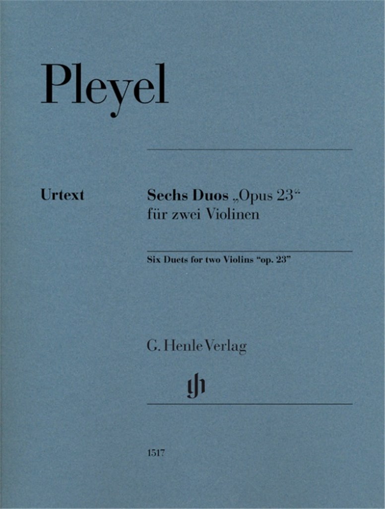 Six Duets For 2 Violins Op. 23