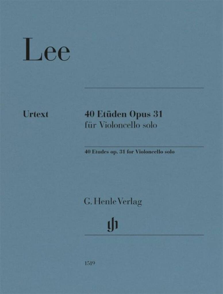 40 Etudes for Violoncello Solo Op. 31