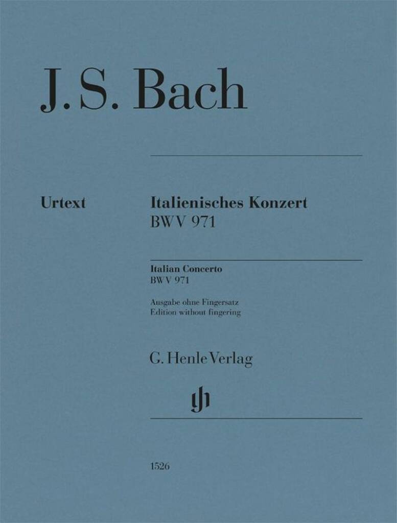 Italienisches Konzert BWV 971