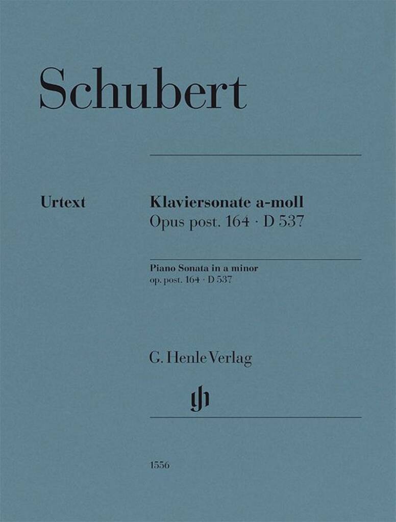 Klaviersonate a-moll op. post 164 D 537