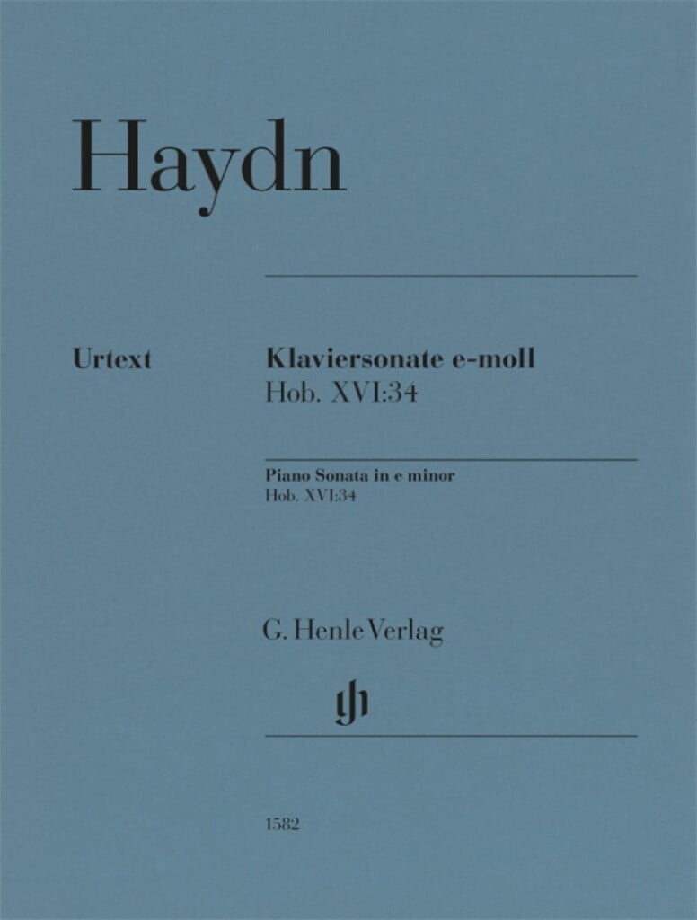 Klaviersonate E-Moll - Hob. XVI:34