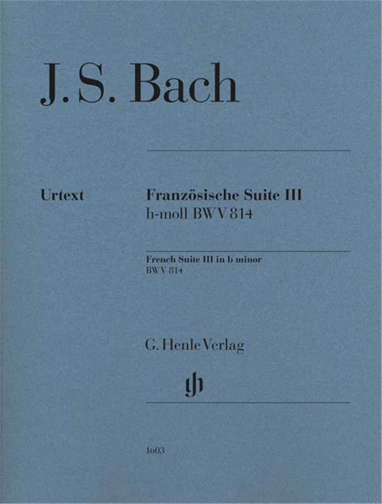 Französische Suite III - D-moll BWV 814