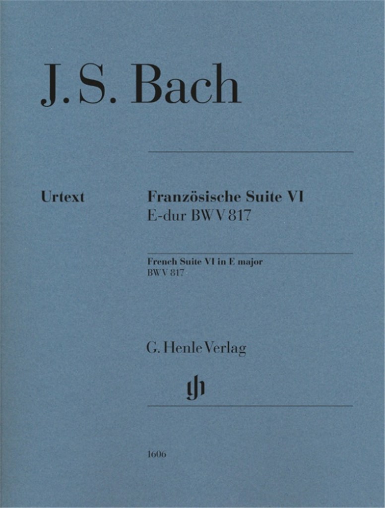 Französische Suite VI - D-moll BWV 817