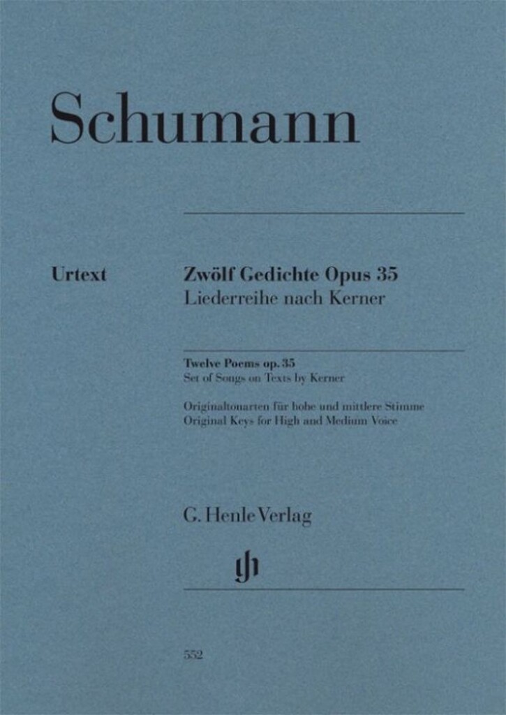 Zwölf Gedichte Opus 35