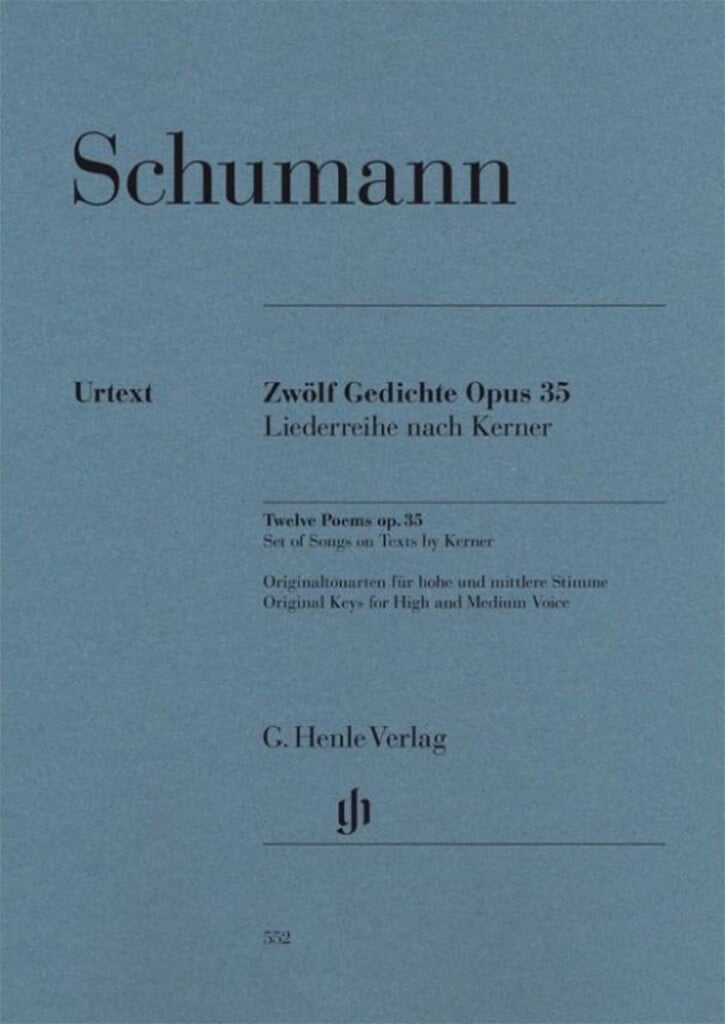 Zwölf Gedichte Opus 35