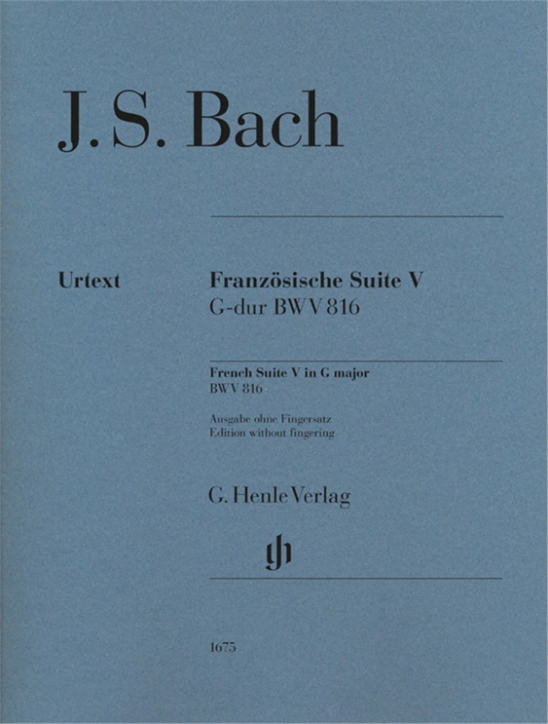 Französische Suite V - D-moll BWV 816