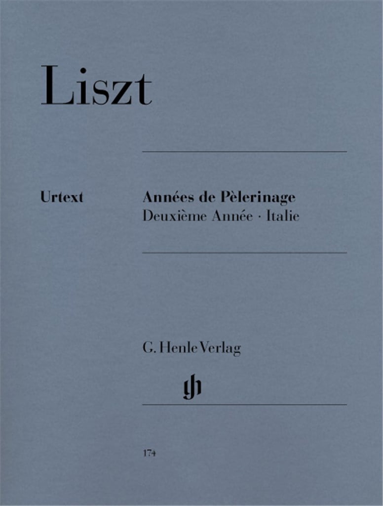 Années de Pèlerinage, Deuxième Année - Italie