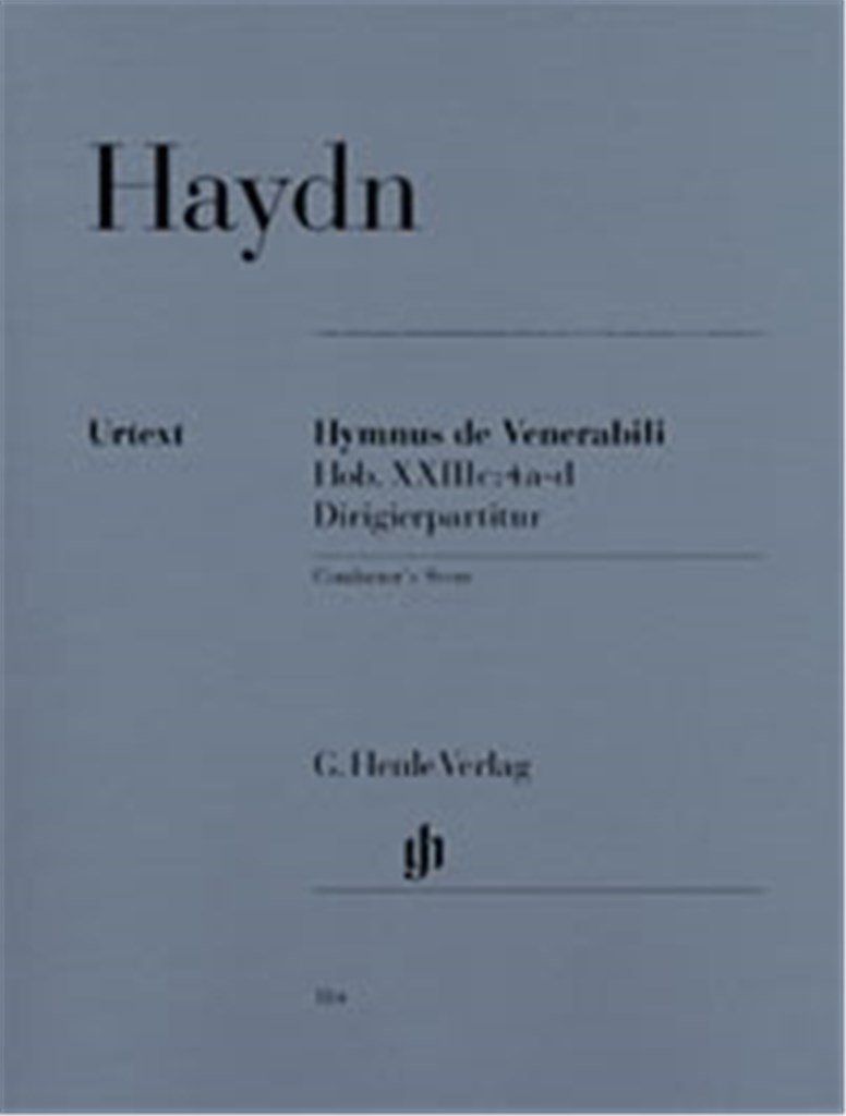 Hymnus De Venerabili 1-4 HOB XXIIc:4a-d